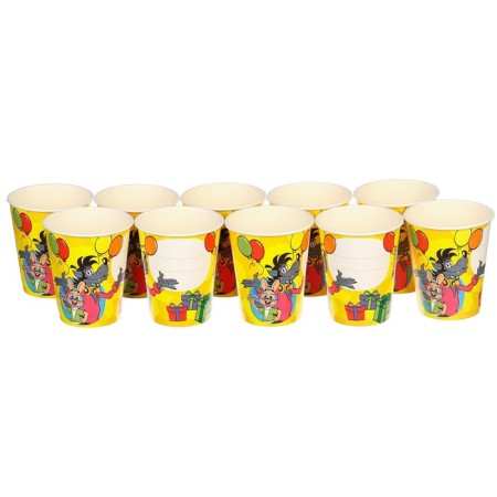 Paper glass "Happy Birthday!", 250 ml, Soyuzmultfilm-4
