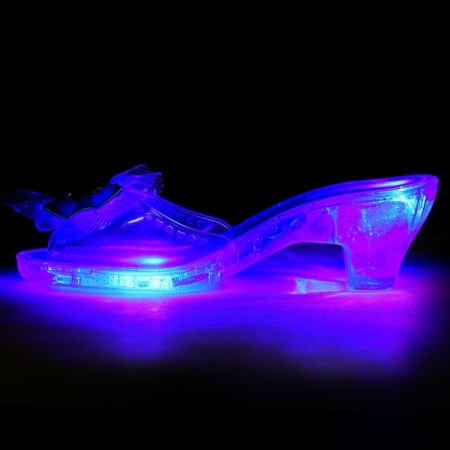 Set of jewelry "Shoes for Princess", Light, Blue-4