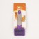 Pucups with a rubberized handle, rounded teeth, small, 6.5 x 14.5 cm, purple