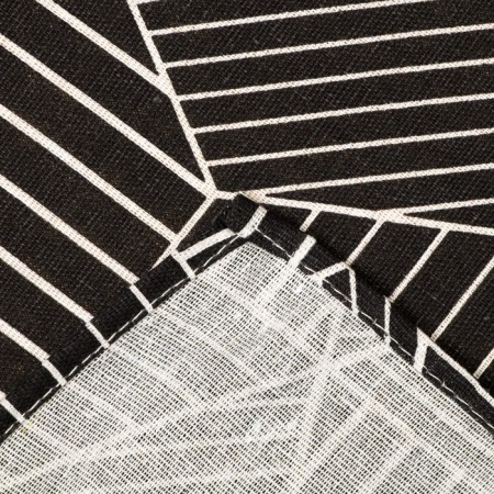 A set of decorative napkins shares 40x40cm 4pcs, black trend, 100% PE-2