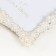 Photo frame metal, glass 13x18 cm "Pearls" rhinestones 15x19.7 cm