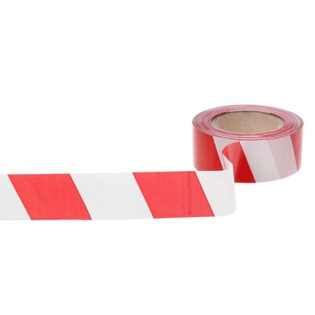 Fencing tape 200 m, red-white, width 5 cm, thickness 35 μm-1