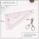 Portnivo metric "triangle", 20.5 × 11 cm, thickness 0.5 mm, color transparent