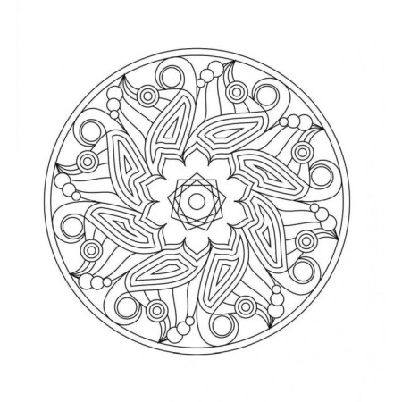 Mandalas for every day of the lunar month. Coloring for adults. Renar L.-5