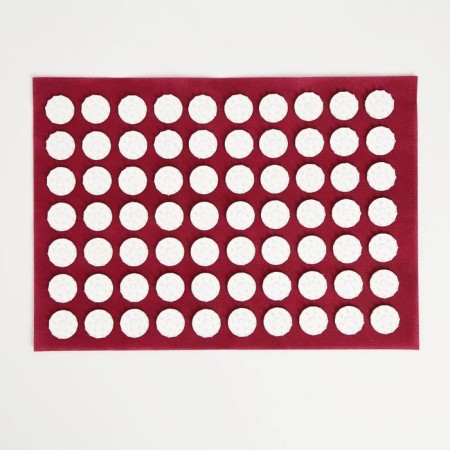 Kuznetsova applicator, 70 spines, spanbond, 23 x 32 cm, red.-2