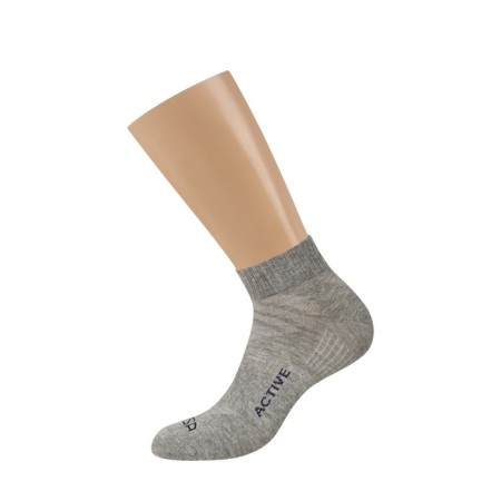 Male shortened Omsa Active, size 39-41, color Grigio Melange-1