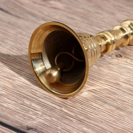 Bell "shaine" brass 12.5 cm-2