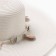 Women's hat minku "Ocean", size 56-58, white color