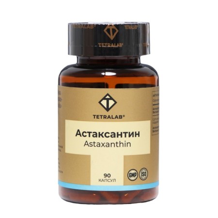 Astaxantin from Tetralab micro -crossbars, 90 capsules