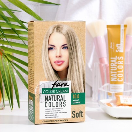 Hair dye Fara Natural Colors Soft 355 White Sun, 116 g