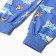 Pajamas for boys, blue color/sharks, height 104 cm