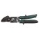 Scissors Kraftool Bulldog, on metal, right cut, reinforced, with removal, 260 mm