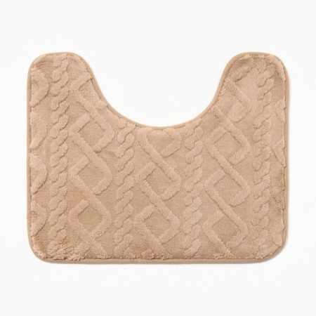 Bathroom mat Ethel "Pattern", col. Beige, 40x50 cm