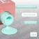 Simple nail polish gel, 3 phase, 10 ml, led/uv, color (284)