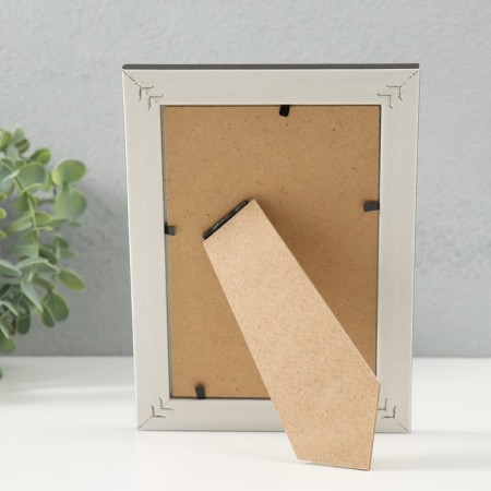 Photo frame plastic 10x15 cm "Krakelyur. Black on white" 13.5x18.7 cm-3