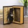 Safe wood book to the leatherette "adventure time" 17x11x5 cm