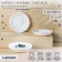 A set of soup plates Luminarc diwali, 700 ml, d = 20 cm, glass ceramic, 6 pcs, white color