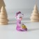 Polystone souvenir "Snake with a coin" mix 2.5x2.5x4 cm