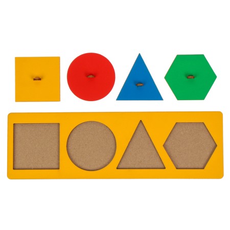 Frame - liner "Learning the figures", color mix-4
