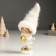 Souvenir Polystone "Baby in a white outfit with a snowflake, with a candy/star" MIX 6x5x16 cm