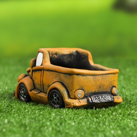 Pot "Truck" Beige, 15.4x9x8cm-2