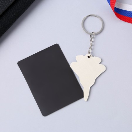 Magnet and keychain "Airplane", set 2 items-2