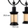 Lamp "Vigo" 3he27 40W black 63x15x80 cm