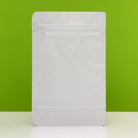 Package eight-shirt, flat bottom, white-black, 20 x 13 x 7 cm set 50pcs-2