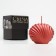Figure candle "shell", 4x9x6.5 cm, red, in a box