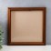 Photo frame wood 20x20 cm, walnut