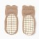 Nosk children's minku with stoppers centered in brown, rr 12-13 cm
