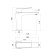 Mixer for the IDDIS SIGN Sigsb00i01 sink, plastic aerator, chrome