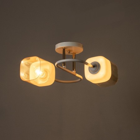 Chase "Novella" 2he27 40W white-gold 48x26x27 cm Bayerlux-2