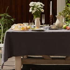 Baby Ethel Linen Collection Graphite 145x185cm, 100%flax 265 g/m2