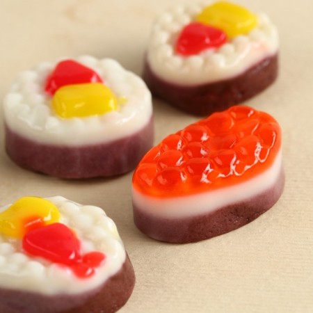 Marmalade Mini-Sushi "Series and Sushi", 6 pcs, (19.8)-1