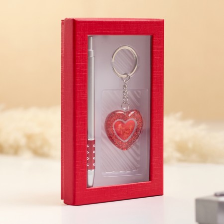 Gift set 2B1 (pen, head of heart)