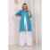 Cardigan female, size 60, blue color