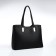Female bag Textura, tout, average size, black color