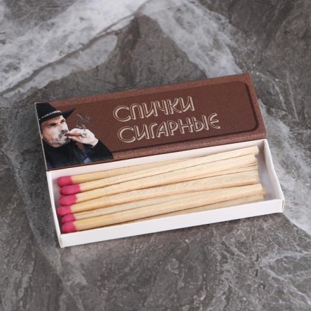 Cigar matches, filling 12pcs. FEC-2