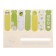 Bookmarks with adhesive edge, paper, design 18 x 65 mm, Devente Lime, 7 colors x 20 sheets, in a plastic bag