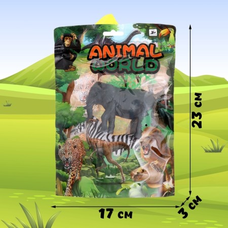 Animal set "Animal World", 2 figures-4
