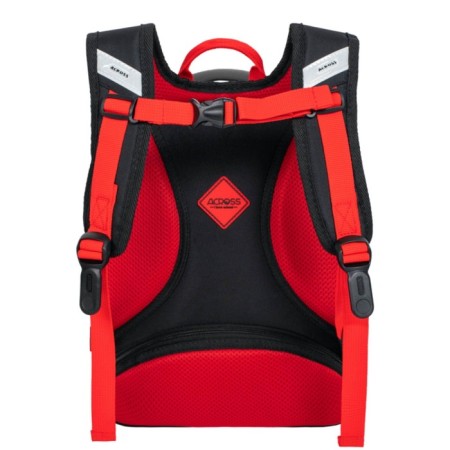 School backpack by Ergon. Spray Across 194 37*28*12 Mal + Pen, Burner Cher/Kr 24-194-4-4