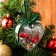 Suspension with natural decor "Winter Heart"