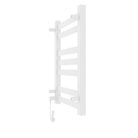 Towel Electric Laris Hephaestus Cheka, 500x800 mm, 7 crossbars, right, white-13