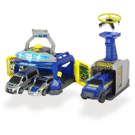 Set "Police station", cars 3 pcs., Light and sound effects-1