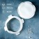 Form for mousse desserts and baking "Circle", 23.5 × 23.5 cm, internal d = 16 cm, white color