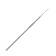 IMRA hook for thin yarn without a handle, steel, with a guide area of ​​0.75 mm