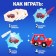 Aquamosaic for children "Transport"