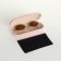Case for glasses on the cracker, pink color