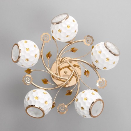 Bell chandelier 5x40W E27 Gold Model: 2612356-3